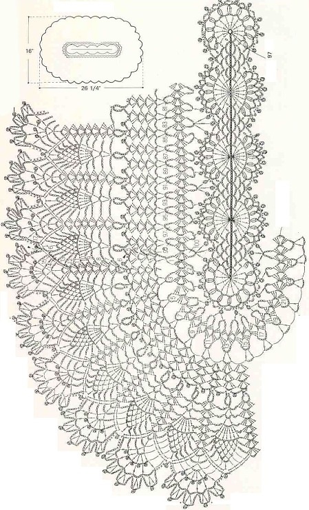 table Cristina doilies   center patterns crochet  or doily clothes My table/ runner Crochet table